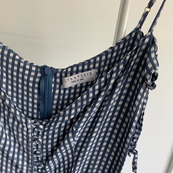 Flynn Skye Bodhi Mini in Gingham Blues - Picture 3 of 4